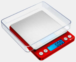 Amir Upgraded Digital Weed Scale 500x0.1g Red