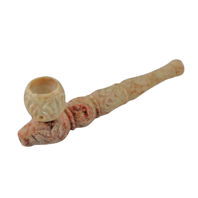 Carved Marble Stone Pipe