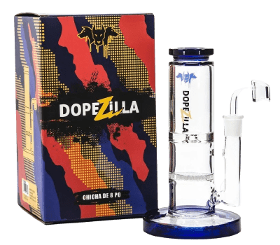 Dopezilla Cerberus Straight HoneyComb Dab Rig