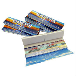Elements King Size Rice Rolling Papers with Tips