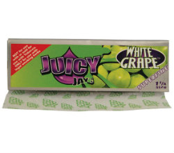 Juicy Jay's Super Fine White Grape 1 1/4 Rolling Papers