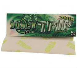 Juicy Jay's Trip Green 1 1/4 Rolling Papers