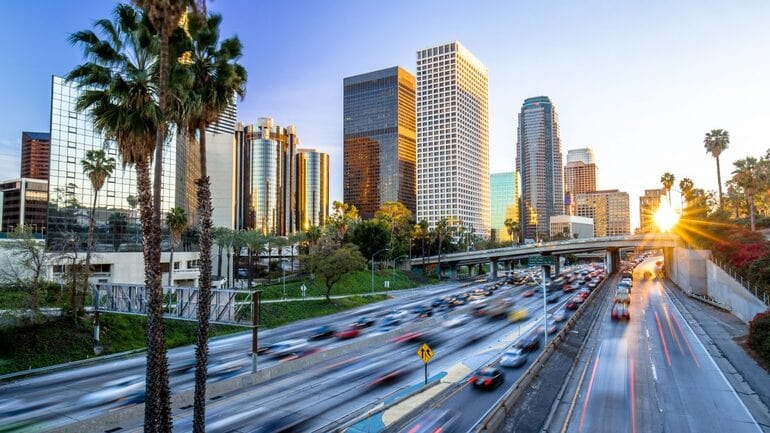 Los Angeles freeway