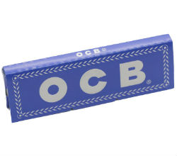 OCB Blue Single Wide Rolling Papers