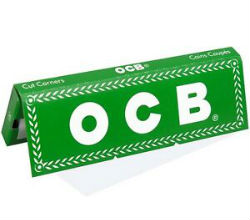OCB Green Single Wide Rolling Papers