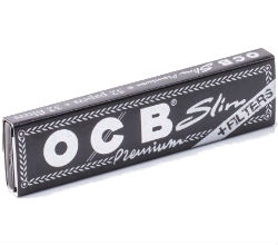 OCB Premium King Size Slim Papers With Tips