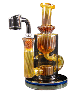 The "Patty Cake" Klein Style Incycler Recycler Dab Rig