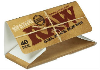 RAW Classic King Size Supreme Creaseless Rolling Papers