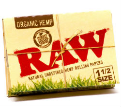 RAW Organic Hemp 1 1/2 Rolling Paper