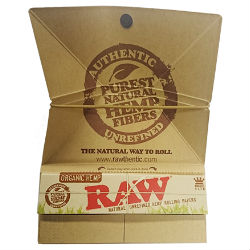 RAW Organic Artesano 1 1/4 Rolling Papers with Tips