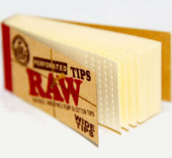 RAW Perforated Hemp Tips