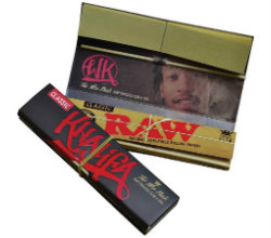 RAW Wiz Khalifa King Size Slim Rolling Papers Loud Pack