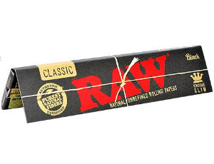 Raw Black King Size Slim Rolling Papers