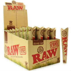 Raw Organic King Size Pre Rolled Cones