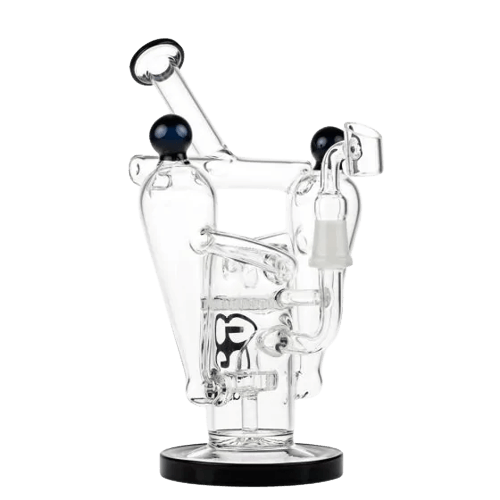 Recycler Vapor Bubbler with Showerhead & Honeycomb Disc Perc