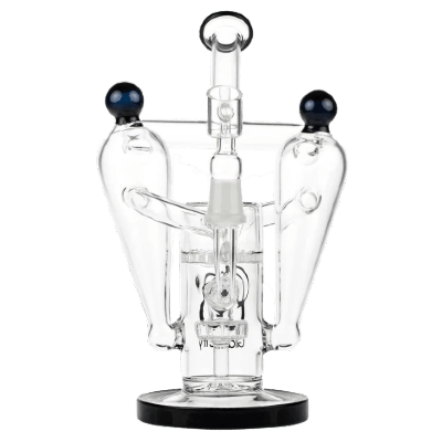 Recycler Vapor Bubbler with Showerhead & Honeycomb Disc Perc