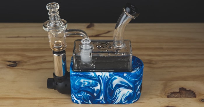 The Rio Makeover Portable Dab Rig by Stache.