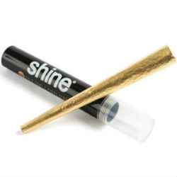 Shine 24K Gold King Size Pre Rolled Cones