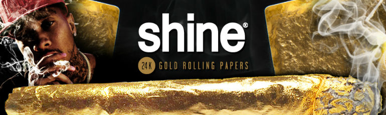 Shine 24 Karat Gold Rolling Papers