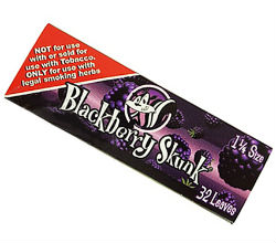 Skunk Blackberry 1 1/4 Flavored Rolling Papers