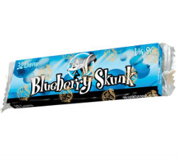 Skunk Blueberry 1 1/4 Flavored Rolling Papers