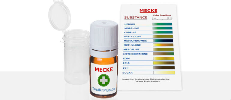 TestKitPlus Opiates MDMA Mecke Test Kit