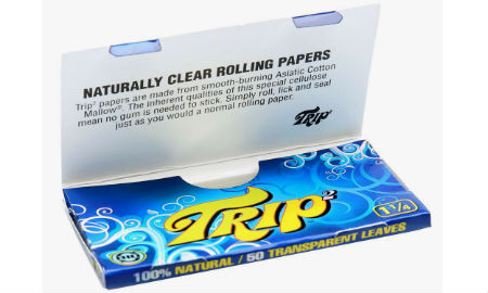 Trip2 1 1/4 Clear Rolling Papers