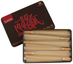 Wiz Khalifa Tin Box with Wiz Pre Rolled Cones