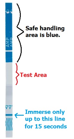 Fentanyl test strip