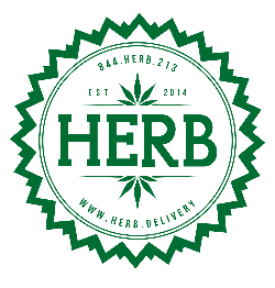 HERB cannabis delivery logo