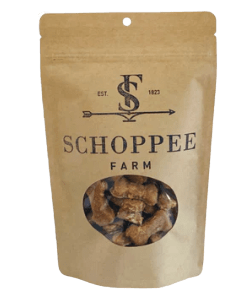 bag of Schoppee Farms dog treats